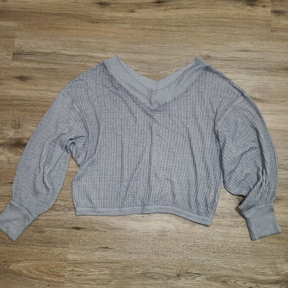 We The Free size XS Knit Top Pullover Oversized Loose Sheer tunic - Picture 1 of 4